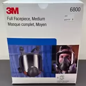 New 3M 6800 Full Facepiece Respirator 6000 Series 6800 - Medium
