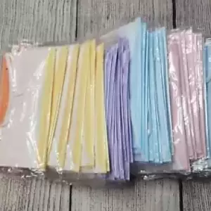 50 PCS Disposable Face Masks 3Ply Non-Medical Protective Mouth Cover Respirator