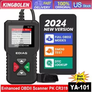 2024 Auto OBD2 Scanner Car Check Engine Fault Code Reader OBDII Diagnostic Tools