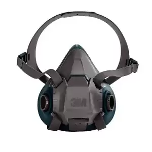 3M LRG Rugged Comfort Half Face Mask Reusable Respirator Respiratory Protection