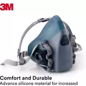 Reusable Respirator Half Facepiece  3M 7502/37078 Medium Size