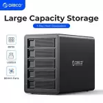 ORICO 5Bay Raid Hard Drive Enclosure USB3.0 to SATA for 3.5'' HDD SSD 150W Power