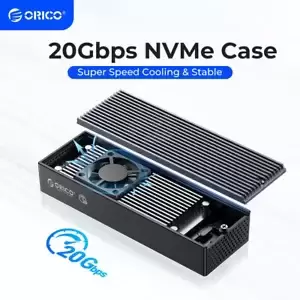 ORICO 20Gbps M.2 NVMe SSD Enclosure Adapter USB3.2 Gen2 Type-C to SSD NVMe M-Key