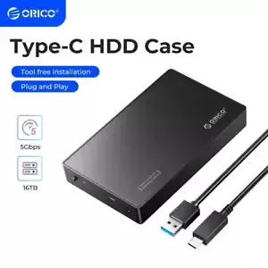 ORICO USB 3.0/USB C External Hard Drive Enclosure 3.5/2.5\'\' SATA Hard Drives.
