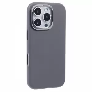 X-level Para Iphone 16 Pro Max Case Compatible Con Tapa Trasera de Cuero Magsafe PU Sin Deslizamiento - Gris
