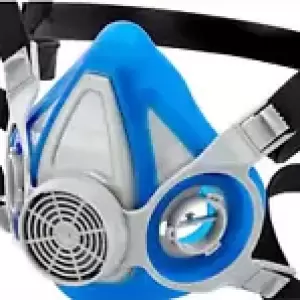 MSA Reusable Half Face Respirator Protection Facepiece Mask NIOSH Approved MEDIU