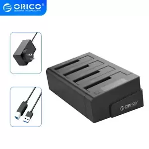 ORICO 4 Bay Clone Hard Drive Docking Station USB3.0 for 2.5/3.5 inch HDD SSD