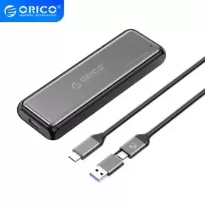 ORICO M.2 NVME SSD Hard Drive Enclosure Adapter USB 3.2 10Gbps w/ C/A to C Cable