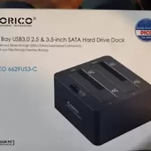 Orico Dual Bay USB 3.0 2.5 3.5 SATA Hard Drive Dock 6629US3-C