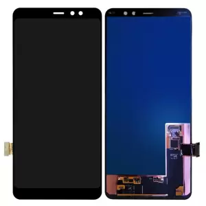 Conjunto de Pantalla y Digitalizador LCD OEM Para Samsung Galaxy A8+(2018) A730 (sin Logotipo) - Negro