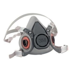 3M 6300 Half Facepiece Reusable Respirator, Respiratory Protection Size Large